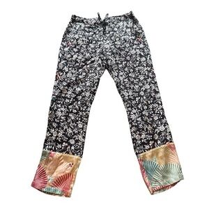 Scotch & Soda Maison Scotch “Jolie Vagabonde” Boho Floral Mixed Print Pants